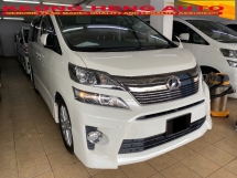 2015 TOYOTA VELLFIRE 2.4 ZG Reg 2017 天窗电源启动免费保修