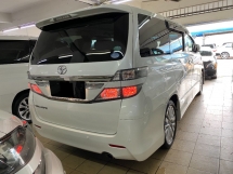 2015 TOYOTA VELLFIRE 2.4 ZG Reg 2017 天窗电源启动免费保修