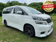 2009 TOYOTA VELLFIRE 2.4 Z PLATINUM 