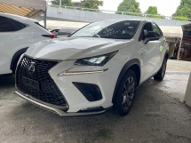 2020 LEXUS NX300 2.0 Turbocharged  F Sport 235Hp Sunroof 3 Led Headlamps Power Boot Blind Sport Sensor 