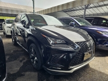 2019 LEXUS NX300 2.0 F Sport Package 3 LED Moonroof Red Leather Seats High Grade 4.5/5 Lane Keep Assist Precrash Unre