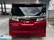 2019 TOYOTA VELLFIRE 2.5 ZG /RED COLOR (RARE) /PILOT SEATS /UNREG