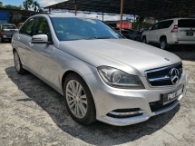 2012 MERCEDES-BENZ C-CLASS C200 1.8 CGI (A)