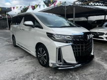 2022 TOYOTA ALPHARD 2.5 SC /3BA /SPESIFIKASI PENUH /MODELISTA BODYKIT /SUNROF
