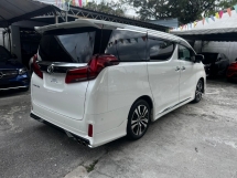 2022 TOYOTA ALPHARD 2.5 SC /3BA /SPESIFIKASI PENUH /MODELISTA BODYKIT /SUNROF