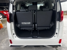 2022 TOYOTA ALPHARD 2.5 SC /3BA /SPESIFIKASI PENUH /MODELISTA BODYKIT /SUNROF