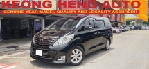 2014 TOYOTA ALPHARD 2.4cc G SPEC MODEL (A) REG 2019, 2 YRS WARRANTY