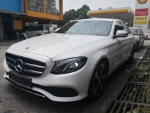 2019 MERCEDES-BENZ E-CLASS E200 CKD Gaya Sukan Tempatan Avantgarde 197BHP 71000 km Perkhidmatan Penuh HAP SENG (( percuma 2 thn Waranti ))