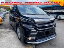 2015 TOYOTA VELLFIRE 2.5 (一个) Z 寄存器 2018 7座2P/门真空启动凸轮