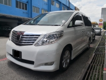 2008 TOYOTA ALPHARD 3.5 V6 GL PILOT LEATHER Edisi Tahun Dibuat 2008 Teater Rumah Sarat Penuh CoolBox Sunroof 2009