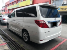 2008 TOYOTA ALPHARD 3.5 V6 GL PILOT LEATHER Edisi Tahun Dibuat 2008 Teater Rumah Sarat Penuh CoolBox Sunroof 2009