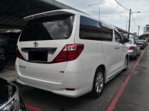 2008 TOYOTA ALPHARD 3.5 V6 GL PILOT LEATHER Edisi Tahun Dibuat 2008 Teater Rumah Sarat Penuh CoolBox Sunroof 2009