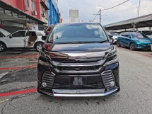 2016 TOYOTA VELLFIRE 2016 丰田Vellfire 2.5 (一个) Z 注册 2018 7 西特 