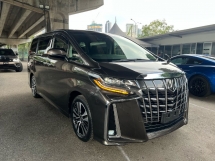 2019 TOYOTA ALPHARD 2.5 SC Facelift Brown Color Grade 4.5 BSM DIM 3LED