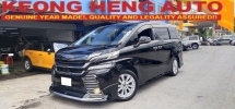 2016 丰田 VELLFIRE 2.5cc Z 模型 (一个) REG 2018, 2YRS保修, 90ķKM 