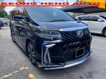 2021 TOYOTA ALPHARD 2.5 SC 3LED SUNROF POWER BOOT PERCUMA 2 JAMINAN YRS