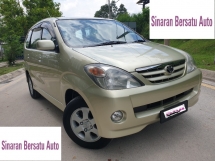 2006 TOYOTA AVANZA 1.3 E (A) 1 SUPER CAREFUL OWNER WELL MAINTAIN MPV