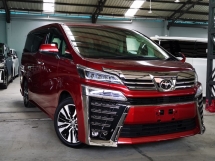 2021 TOYOTA VELLFIRE 2.5 ZG 3LED Unreg