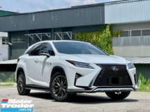 2018 LEXUS RX300 F SPORT 2.0 SUNROOF LIMITED EDITION  REG 2022
