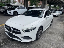 2019 MERCEDES-BENZ A-CLASS Unreg Mercedes Benz A180 1.3 AMG Turbo LED Light Digital Meter Paddle Shift Push Start Engine