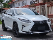 2016 LEXUS RX200T SUNROOF 360 CAM ULTRA RACING BAR 67K KM ONLY