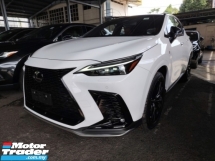 2023 LEXUS NX 350 2.4CC F SPORT UNREG.FULLSPEC.PANAROMIC ROOF.RED LEATHER.DIM.BSM.POWER BOOT N ETC.FREE WARRANTY 