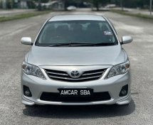 2012 TOYOTA COROLLA ALTIS 1.8 G FACELIFT (A) ONE OWNER
