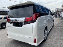 2017 TOYOTA ALPHARD 2.5 S Berdaftar 2021 7Seater 2Power Door P/Boot