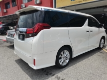 2017 TOYOTA ALPHARD 2017 Toyota Alphard 2.5 S Berdaftar 2021
