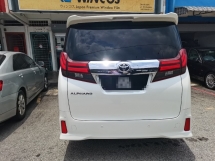 2017 TOYOTA ALPHARD 2017 Toyota Alphard 2.5 S Berdaftar 2021