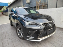2019 LEXUS NX300 F.Sport Full Spec (Genuine Mileage, Grade 4.5, 5-Years Warranty) PowerBoot, AirCon Seat. Sunroof BSM
