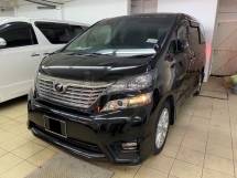 2011 TOYOTA VELLFIRE 2.4 žPLATINUM注册 2013 7座椅电源罩 