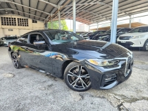 2022 BMW 4 SERIES 420i M Sport Coupe (Grade 4.5 Original 11,000km) Full Digital Meter Ambient Light Kick Power Boot