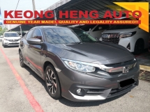 2018 HONDA CIVIC 1.8S IVtec TAHUN DIBUAT 2018 Low Mileage Full Service KAH MOTOR ((( 1 Waranti tahun )))