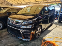 2018 TOYOTA VELLFIRE 2.5 ZG 2LEDS JBL SOUNDS FACELIFT PILOT SEAT PCR LDA BSM DIM INC SST UNREG 5 YEARS WARRANTY