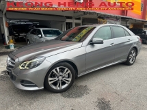 2013 MERCEDES-BENZ E-CLASS E200 2.0 (A) Facelift 2 Years Warranty  1 Owner