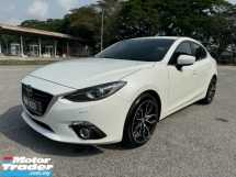 2016 MAZDA 3 2.0 SKYACTIV-G HIGH (A) 1 Lady Owner Only TipTop