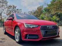 2016 AUDI A4 2.0 TFSI S-LINE Import New Car Audi Srvice Record