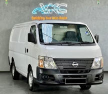 2012 NISSAN URVAN 3.0 (M) Full Panel Van