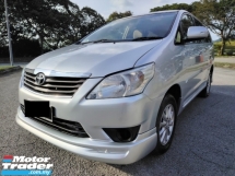 2014 TOYOTA INNOVA 2.0 G (A) WEEKEND CAR SUPER GOOD CONDITION 