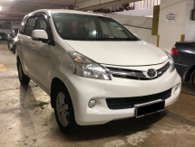2013 TOYOTA AVANZA 1.5 G FACELIFT