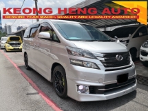 2012 TOYOTA VELLFIRE 2.4 V 规格 制造年份 2012 全新 Facelift Elec 记忆座椅家庭影院 Bodykit (( 2 年度保修 ))