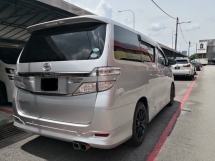 2012 TOYOTA VELLFIRE 2.4 V 规格 制造年份 2012 全新 Facelift Elec 记忆座椅家庭影院 Bodykit (( 2 年度保修 ))