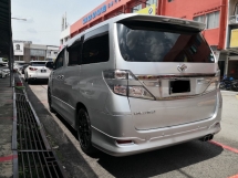 2012 TOYOTA VELLFIRE 2.4 V 规格 制造年份 2012 全新 Facelift Elec 记忆座椅家庭影院 Bodykit (( 2 年度保修 ))