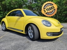 2013 VOLKSWAGEN BEETLE 1.4 TSI Turbo Luxury Coupe Facelift Model