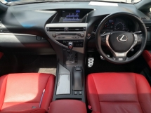 2014 LEXUS RX RX350 V6 F SPORT Tahun Dibuat 2014 FACELIFT BARU 130k km Perkhidmatan Penuh LEXUS MALAYSIA (2 tahun waranti) 