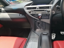 2014 LEXUS RX RX350 V6 F SPORT Tahun Dibuat 2014 FACELIFT BARU 130k km Perkhidmatan Penuh LEXUS MALAYSIA (2 tahun waranti) 