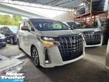 2019 TOYOTA ALPHARD 2.5 SC Edition (Grade 4 Original 23,000km) Full Leather Pilot Seat 2 Power Door Power Boot Pre Crash