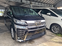 2021 TOYOTA VELLFIRE 2.5 Z FACELIFT INC SST PCR LDA CBU JAPAN GRADE 4.5 UNREG 5 YEARS WARRANTY