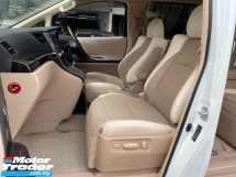 2013 TOYOTA VELLFIRE 3.5 V L 高级新型号 REG 2014 天窗 P/Boot